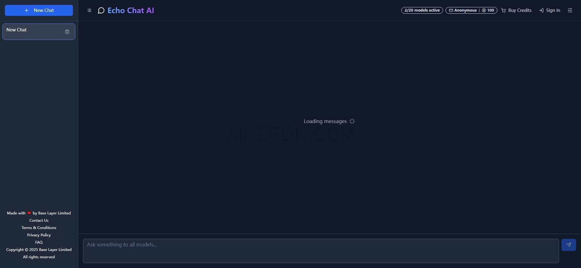 Echo Chat AI - Compare AI Models
