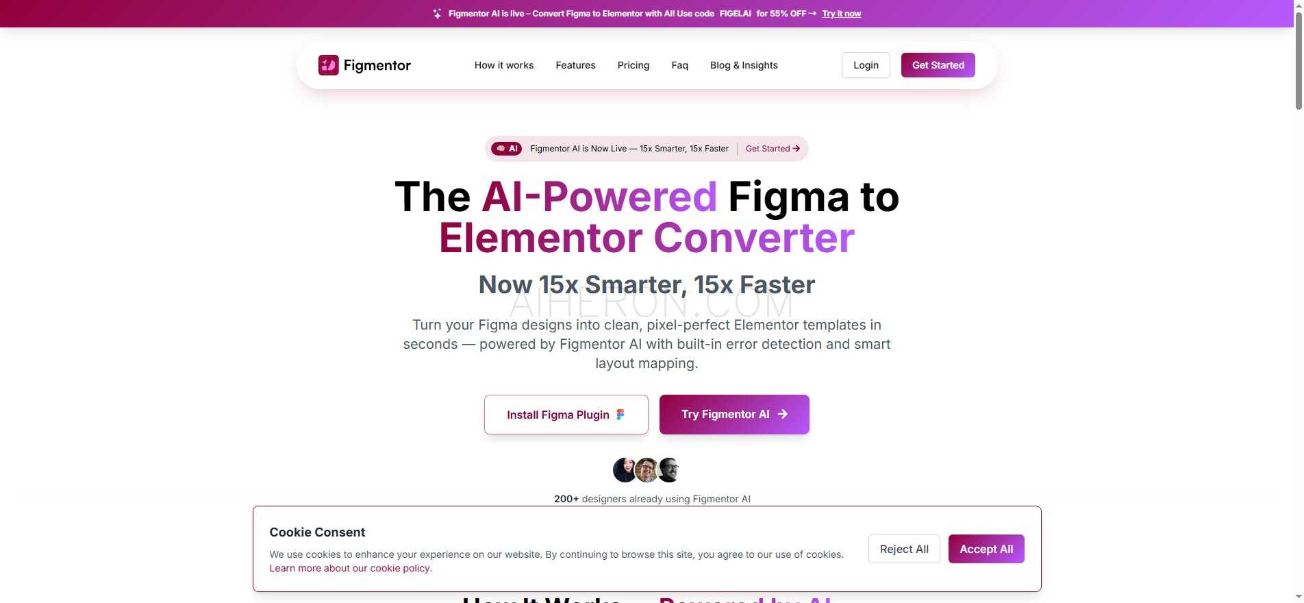 Figmentor AI - The AI-Powered Figma to Elementor Converter