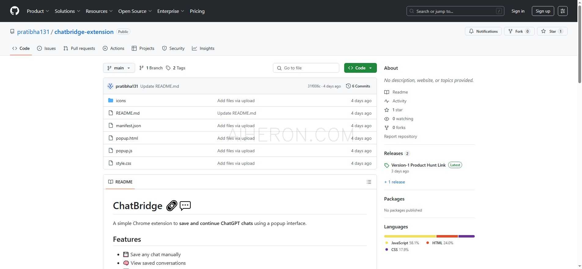 A simple Chrome extension to save and continue your ChatGPT conversations.