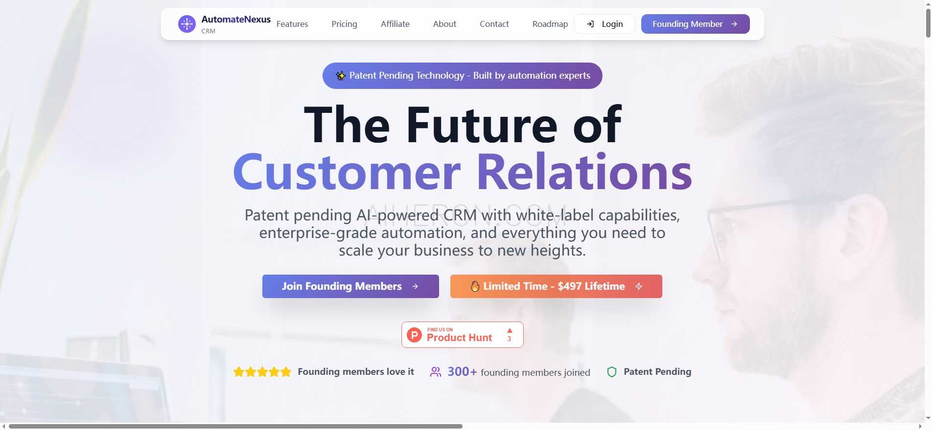 AI CRM Software - AutomateNexus