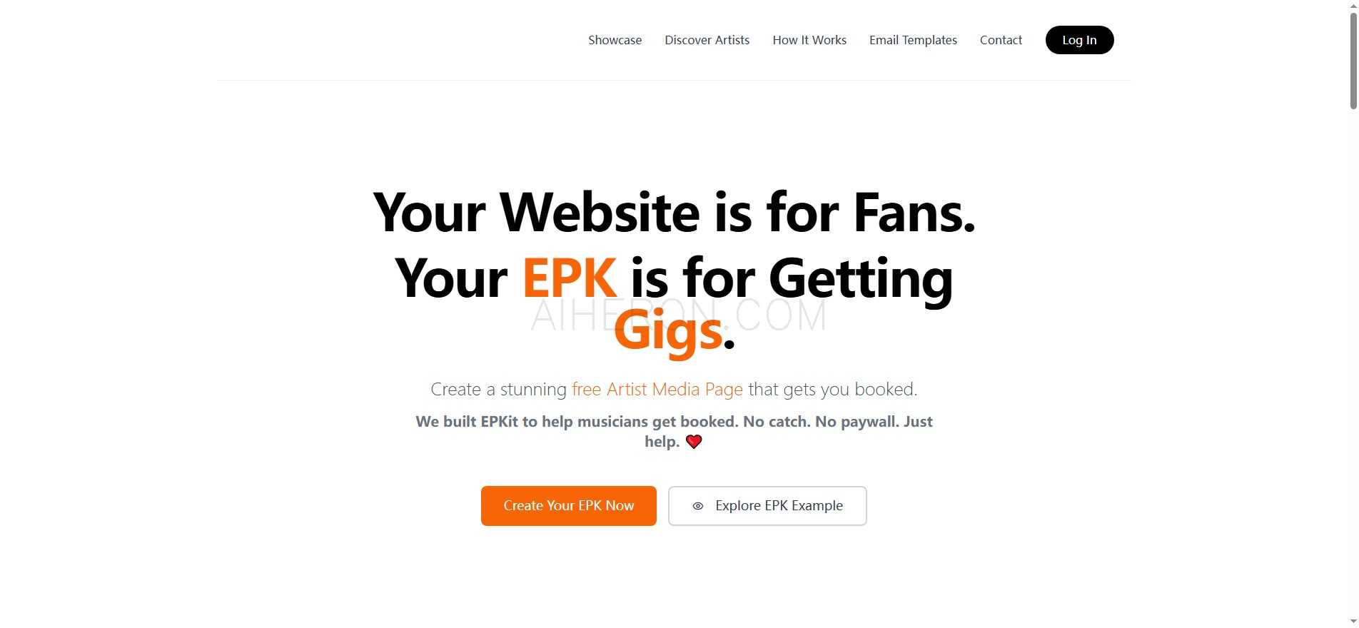 Effortlessly create professional Electronic Press Kits with AI-powered tools to get booked and grow your music career.