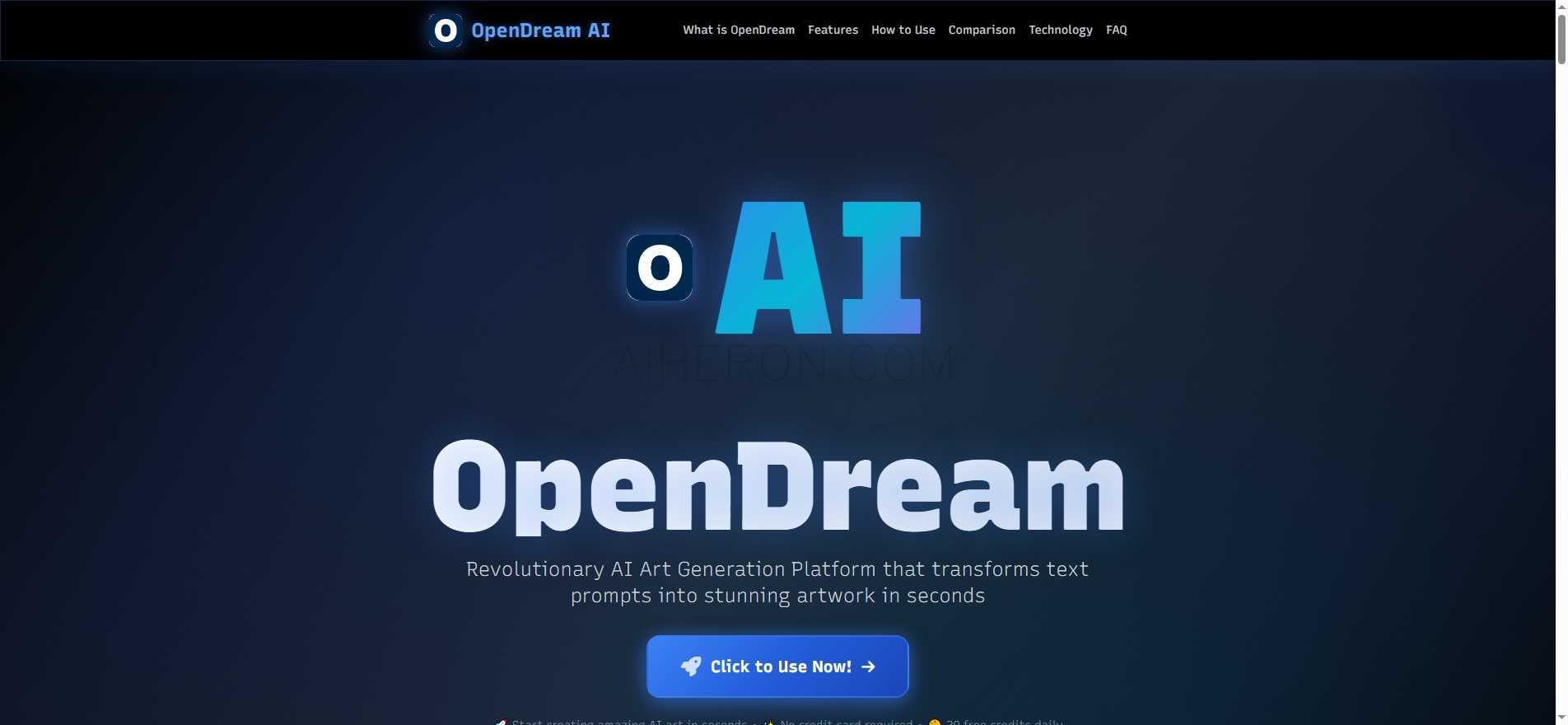 轻松通过文本生成艺术作品，无需任何艺术技能，OpenDream让创意飞扬。