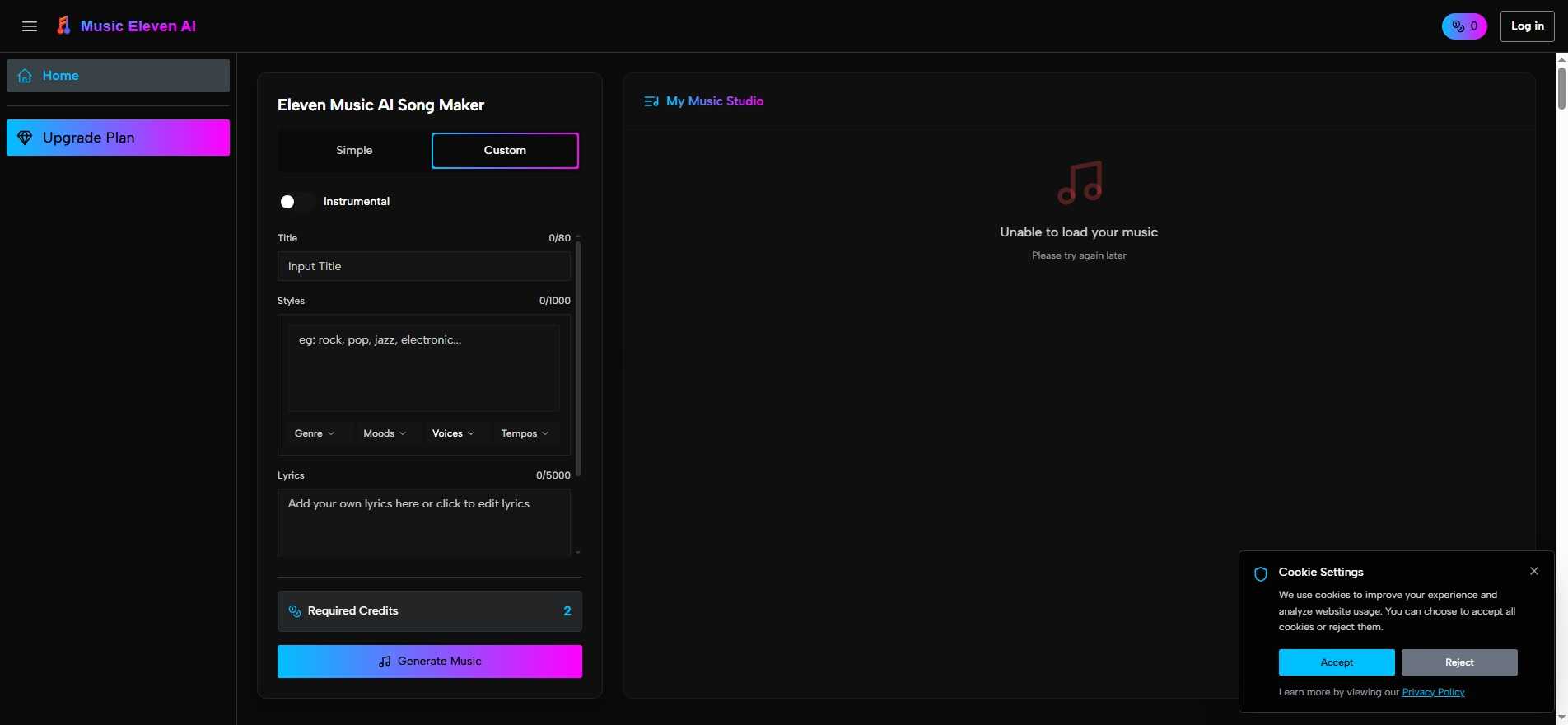 一句话让AI为你创作完整歌曲,零基础也能成为音乐制作人