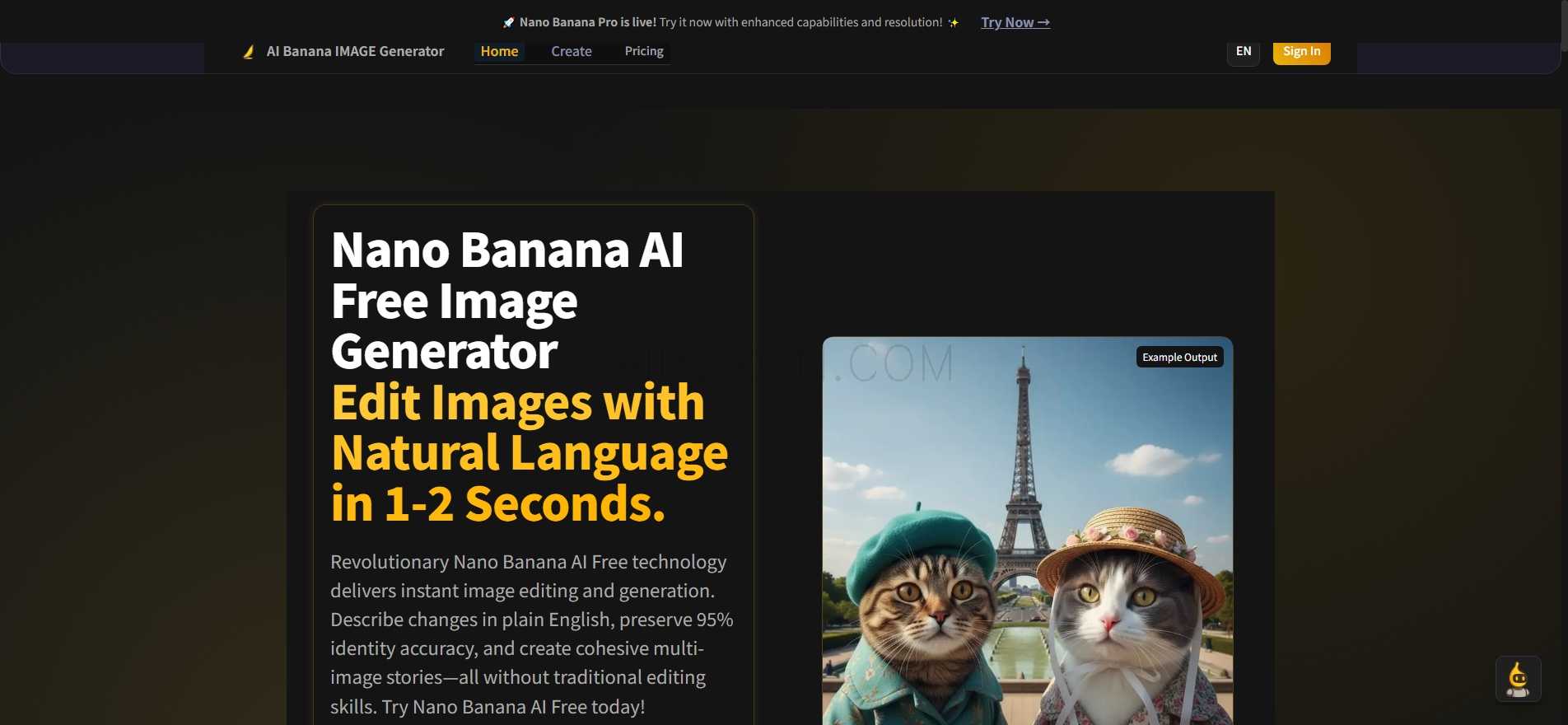 用自然语言编辑图像的革命性AI工具,1-2秒快速生成