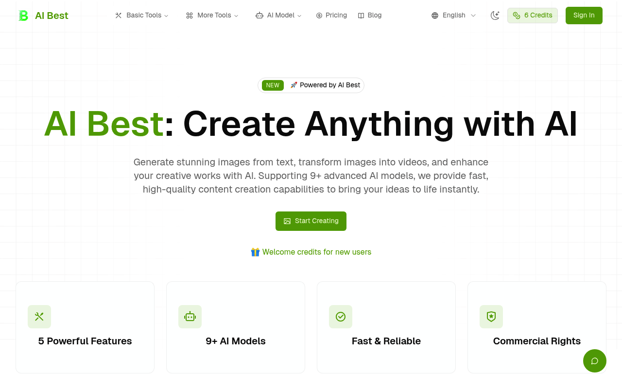 AI Best - AI Text to Image, Image to Image, Video Generation