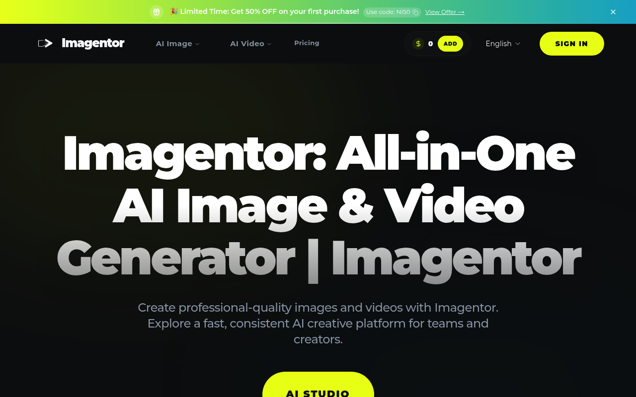 Imagentor: All-in-One AI Image & Video Generator | Imagentor | Imagentor