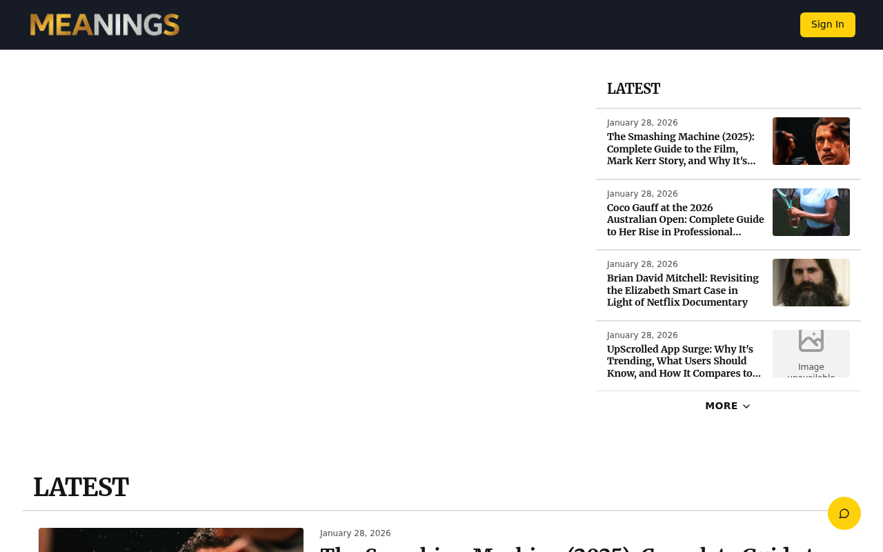 MEANINGS - Discover the Meanings Behind Stories