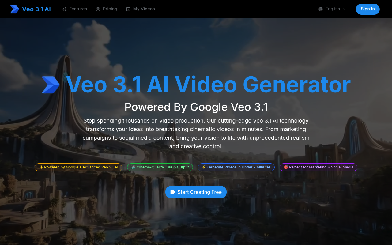 Veo 3.1 AI Video Generator