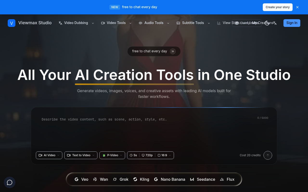 Viewmax Studio — AI Tool Suite for Creating Viral Videos