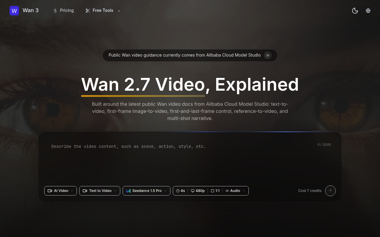 Wan 2.7 Video Guide | Wan 3