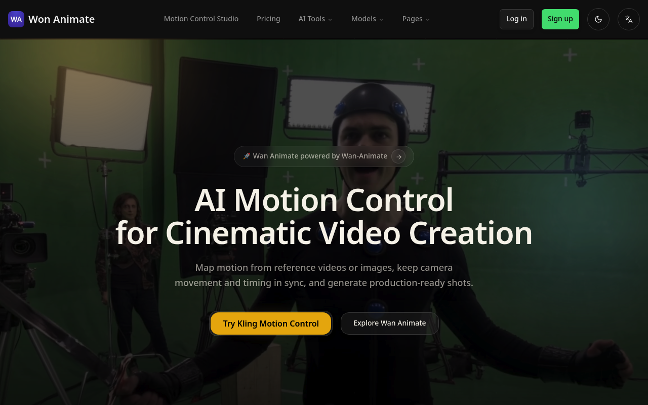 AI Video Generation and Motion Control | Wan Animate