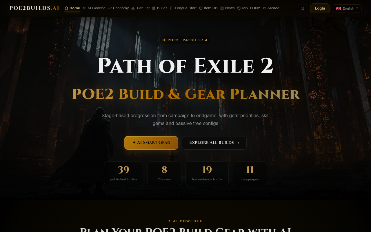 Path of Exile 2 Builds & Gearing [Patch 0.5.4] | POE2Builds